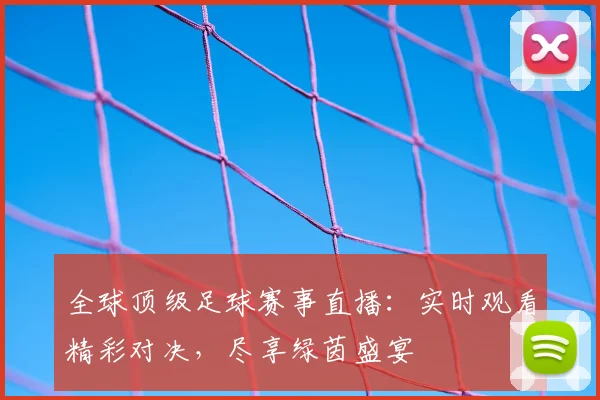 全球顶级足球赛事直播：实时观看精彩对决，尽享绿茵盛宴